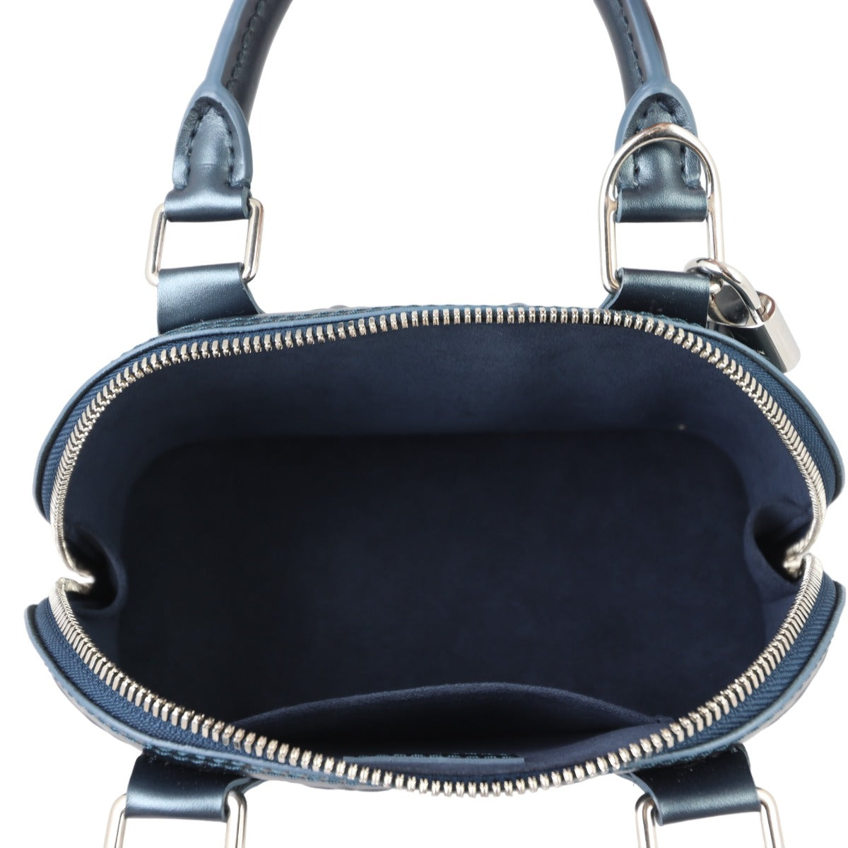 Louis Vuitton Alma BB Monogram Metallic Calfskin