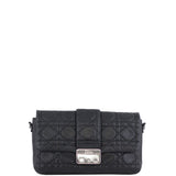 Dior Cannage New Lock Pouch Bag front