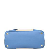 Prada Saffiano Cuir & Canapa Double Bag Medium