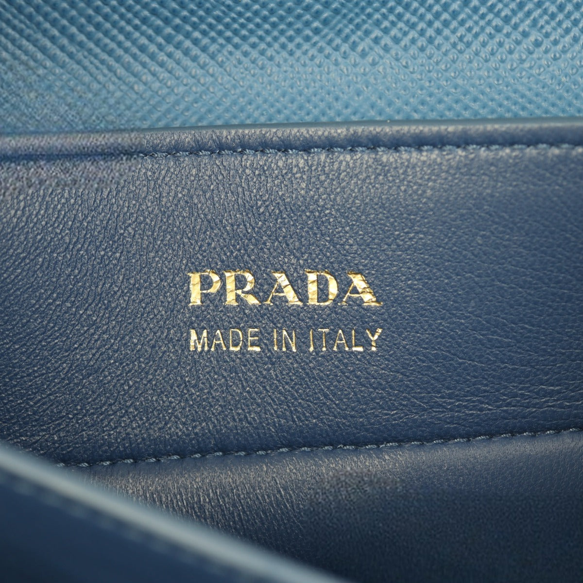 Prada Saffiano Cuir & Canapa Double Bag Medium