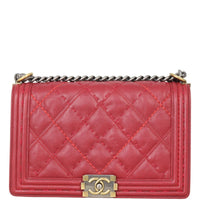 Chanel Boy New Medium Wild Stitch