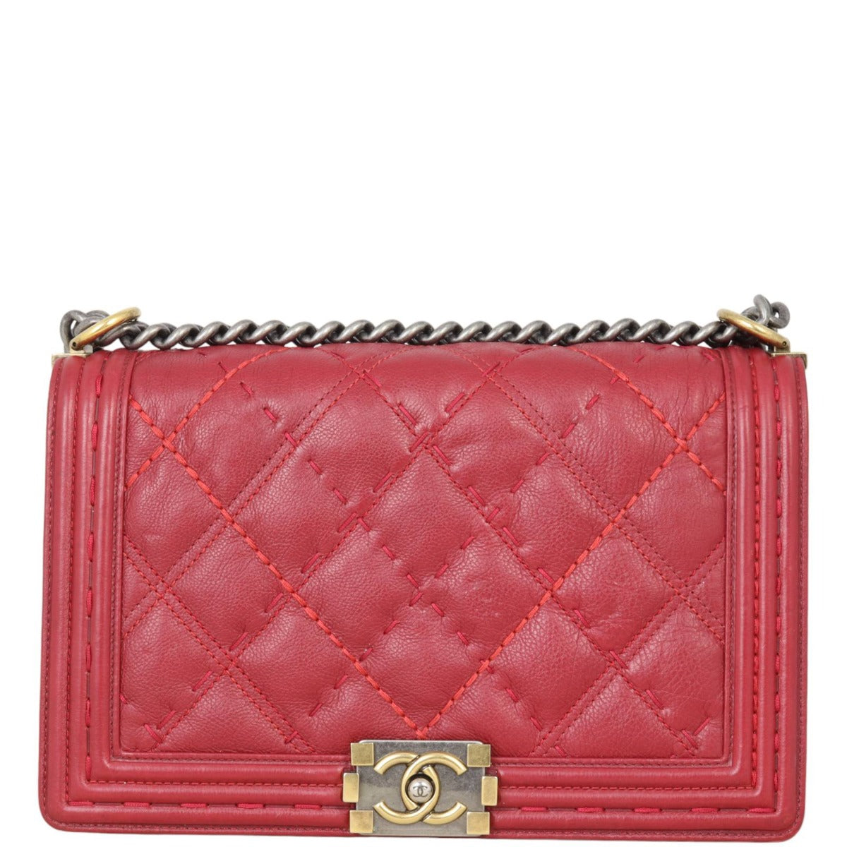 Chanel Boy New Medium Wild Stitch