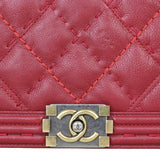 Chanel Boy New Medium Wild Stitch