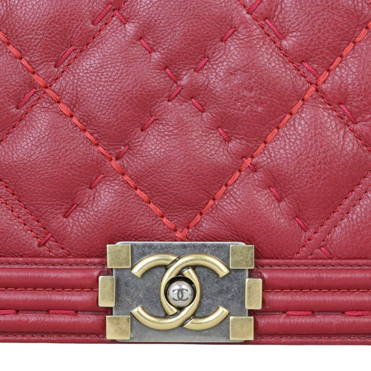 Chanel Boy New Medium Wild Stitch