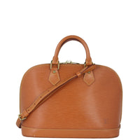 Louis Vuitton Alma PM Epi with Strap | Brown