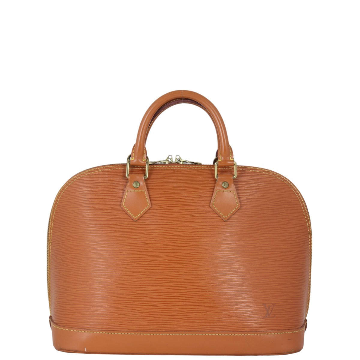 Louis Vuitton Alma PM Epi with Strap | Brown