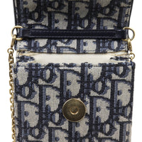 Dior Vertical Saddle Pouch Oblique