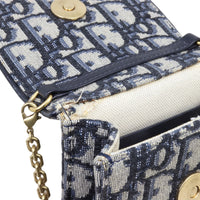 Dior Vertical Saddle Pouch Oblique