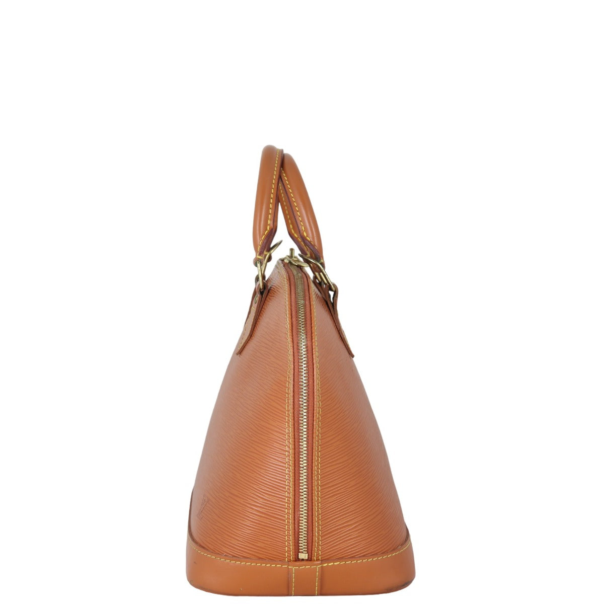 Louis Vuitton Alma PM Epi with Strap | Brown