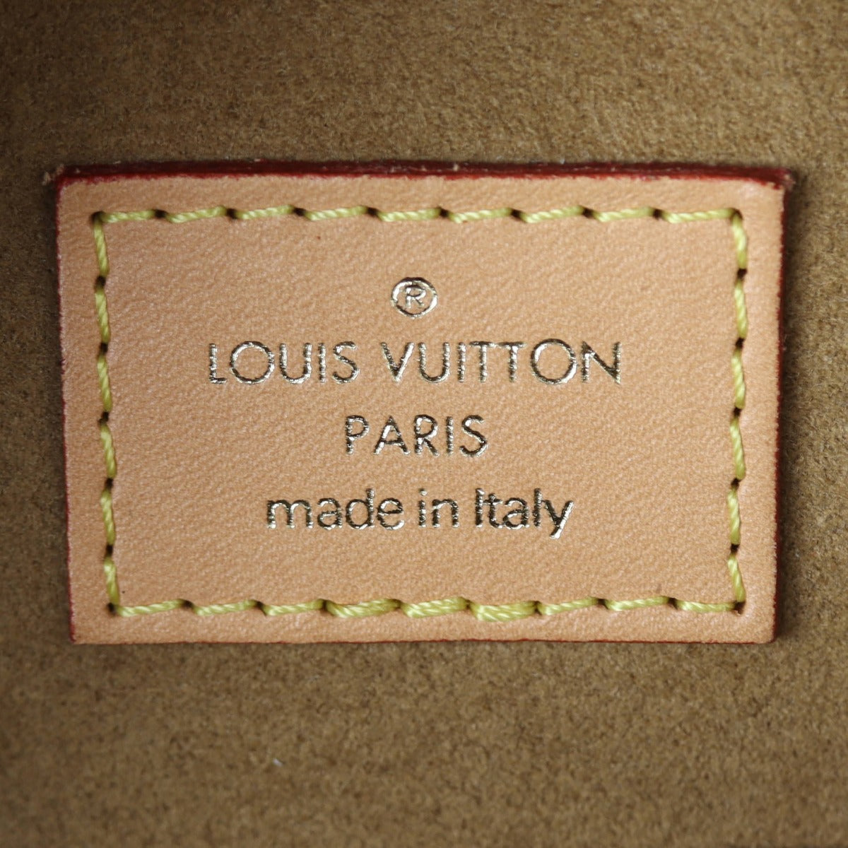 Louis Vuitton Boite Chapeau Souple Monogram Interior Stamp