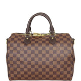 Louis Vuitton Speedy 30 Bandouliere Damier Ebene