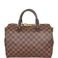 Louis Vuitton Speedy 30 Bandouliere Damier Ebene