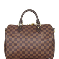 Louis Vuitton Speedy 30 Bandouliere Damier Ebene