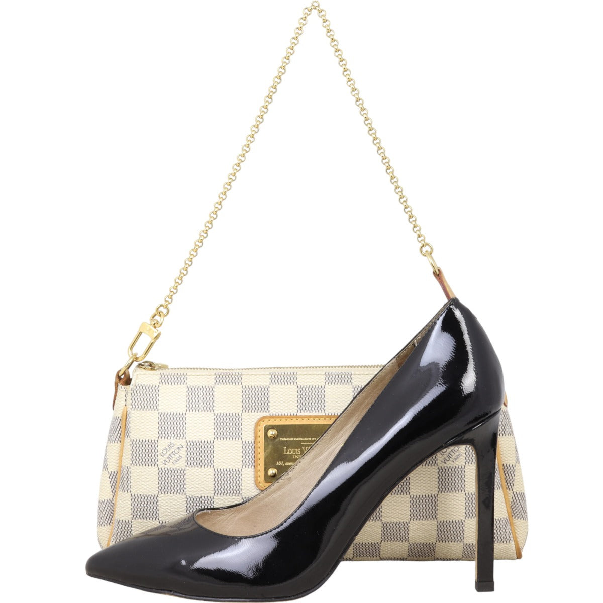 Louis Vuitton Eva Pochette Damier Azur