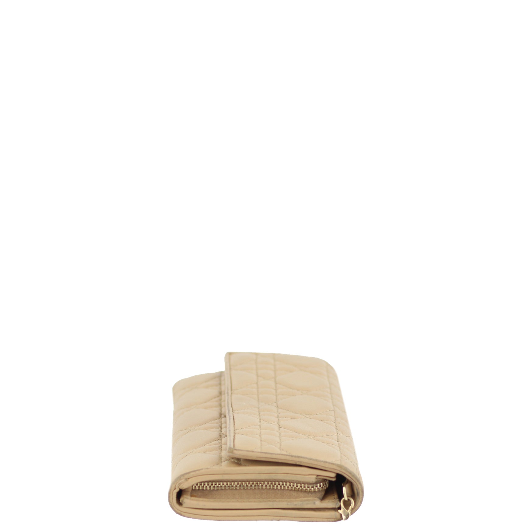 Dior Lady Dior Chain Wallet side