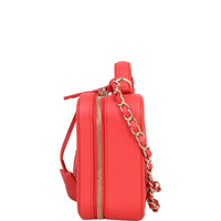 Chanel CC Filigree Vanity Medium | Red