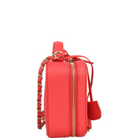 Chanel CC Filigree Vanity Medium | Red