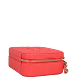 Chanel CC Filigree Vanity Medium | Red