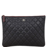 Chanel Classic O-Case Pouch Medium | Caviar