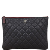 Chanel Classic O-Case Pouch Medium | Caviar