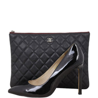 Chanel Classic O-Case Pouch Medium | Caviar