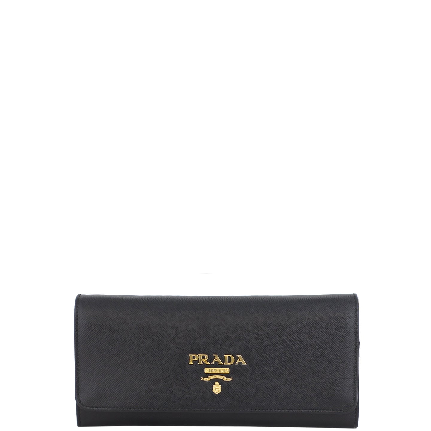 Prada Saffiano Lux Chain Wallet front