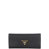 Prada Saffiano Lux Chain Wallet front