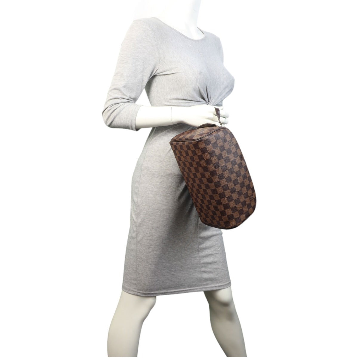 Louis Vuitton Toilet Dopp Pouch Damier Ebene