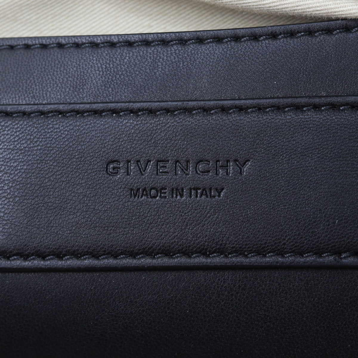 Givenchy Duo Convertible Backpack Interior stamp