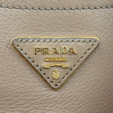 Prada Vitello Cervo Shopping Tote Interior Stamp