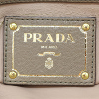Prada Vitello Cervo Shopping Tote Interior Stamp