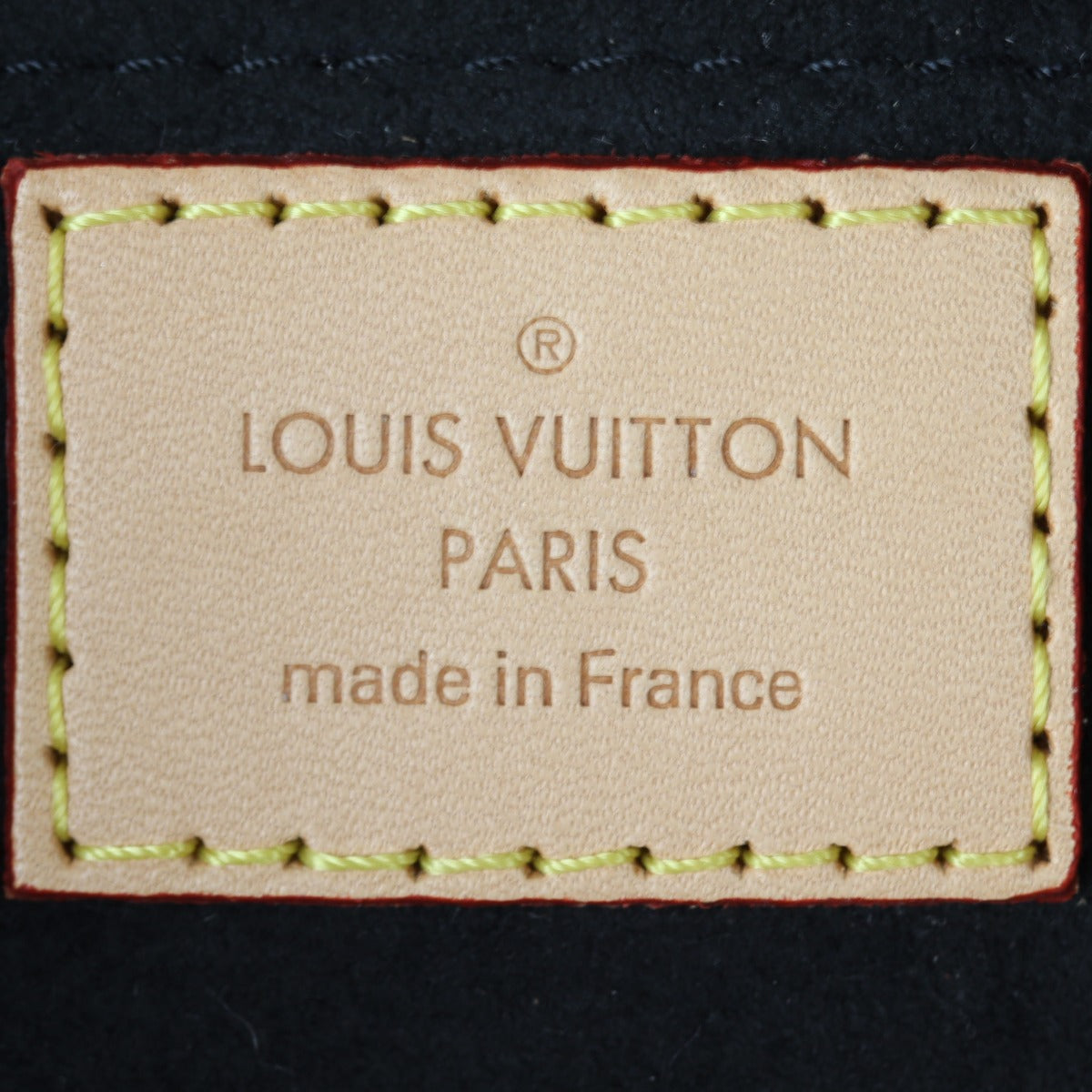 Louis Vuitton Duffle Bag Monogram Interior Stamp