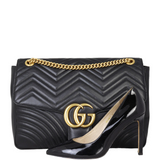 Gucci GG Marmont Matelasse Large Shoulder Bag