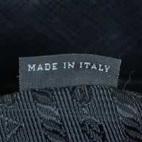 Prada Saffiano Lux Galleria Double Zip Tote Large (black) Interior Stamp