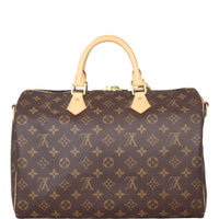 Louis Vuitton Speedy 35 Bandouliere Monogram