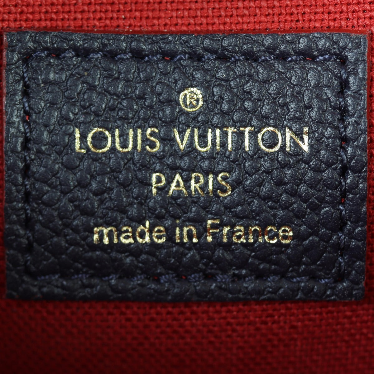 Louis Vuitton Pochette Felicie Monogram Empreinte Interior Stamp