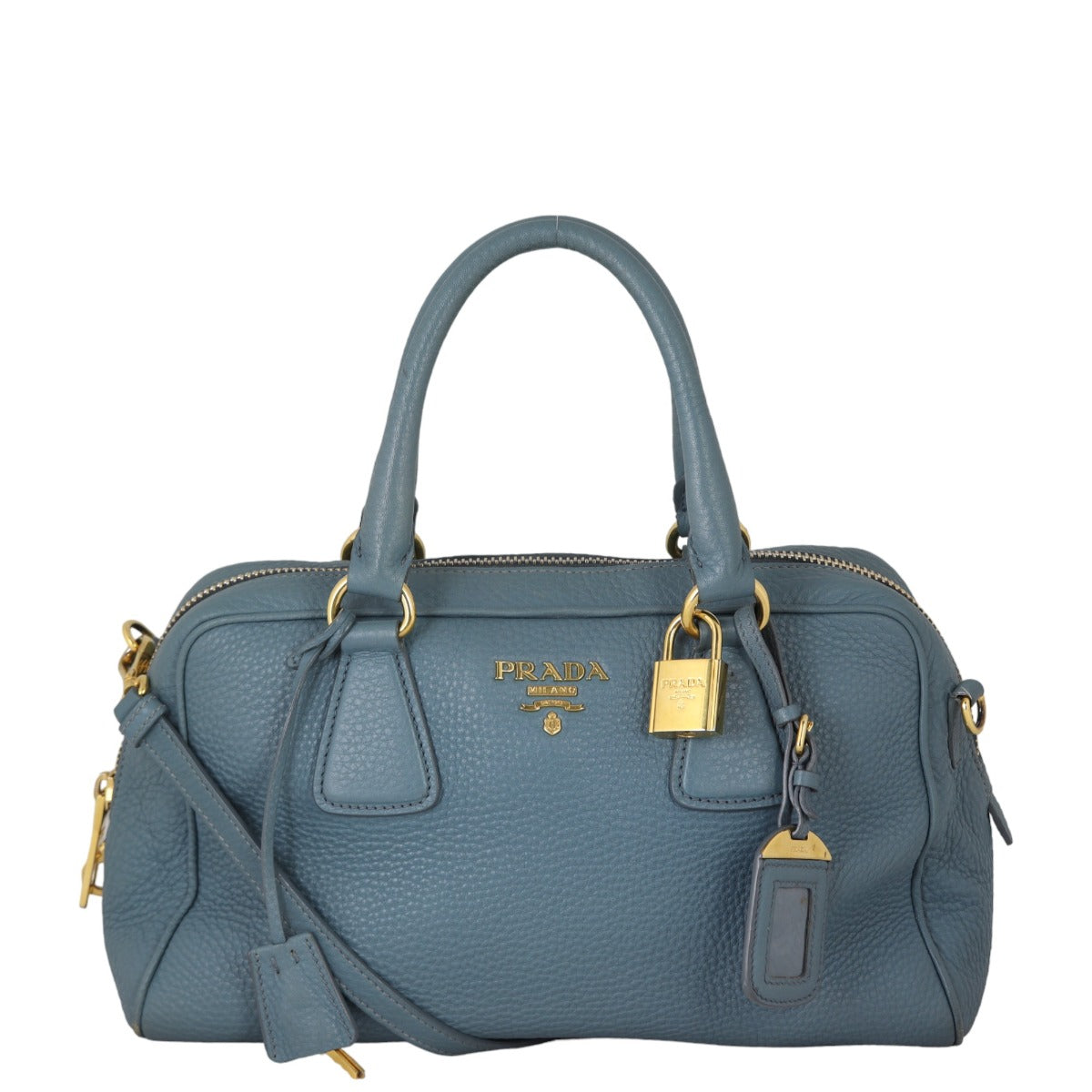 Prada Vitello Daino Bauletto Bag