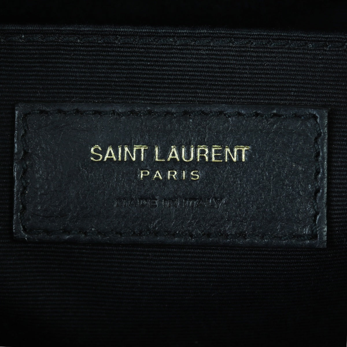 Saint Laurent Lou Camera Bag Interior Stamp
