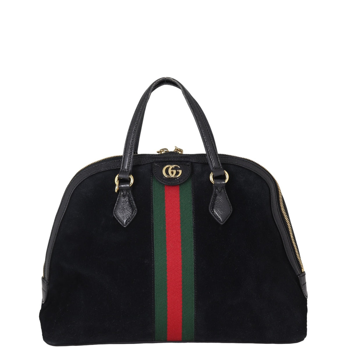 Gucci Ophidia Suede Top Handle Tote Bag