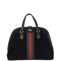 Gucci Ophidia Suede Top Handle Tote Bag