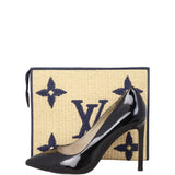 Louis Vuitton Tolietry Pouch Monogram Giant Raffia