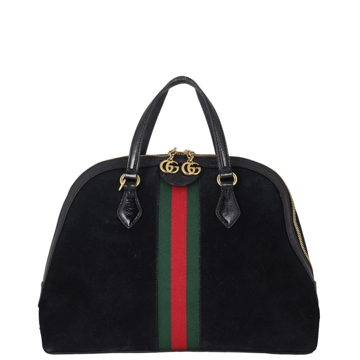 Gucci Ophidia Suede Top Handle Tote Bag