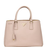 Prada Saffiano Lux Galleria Double Zip Tote Medium