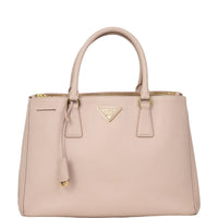 Prada Saffiano Lux Galleria Double Zip Tote Medium