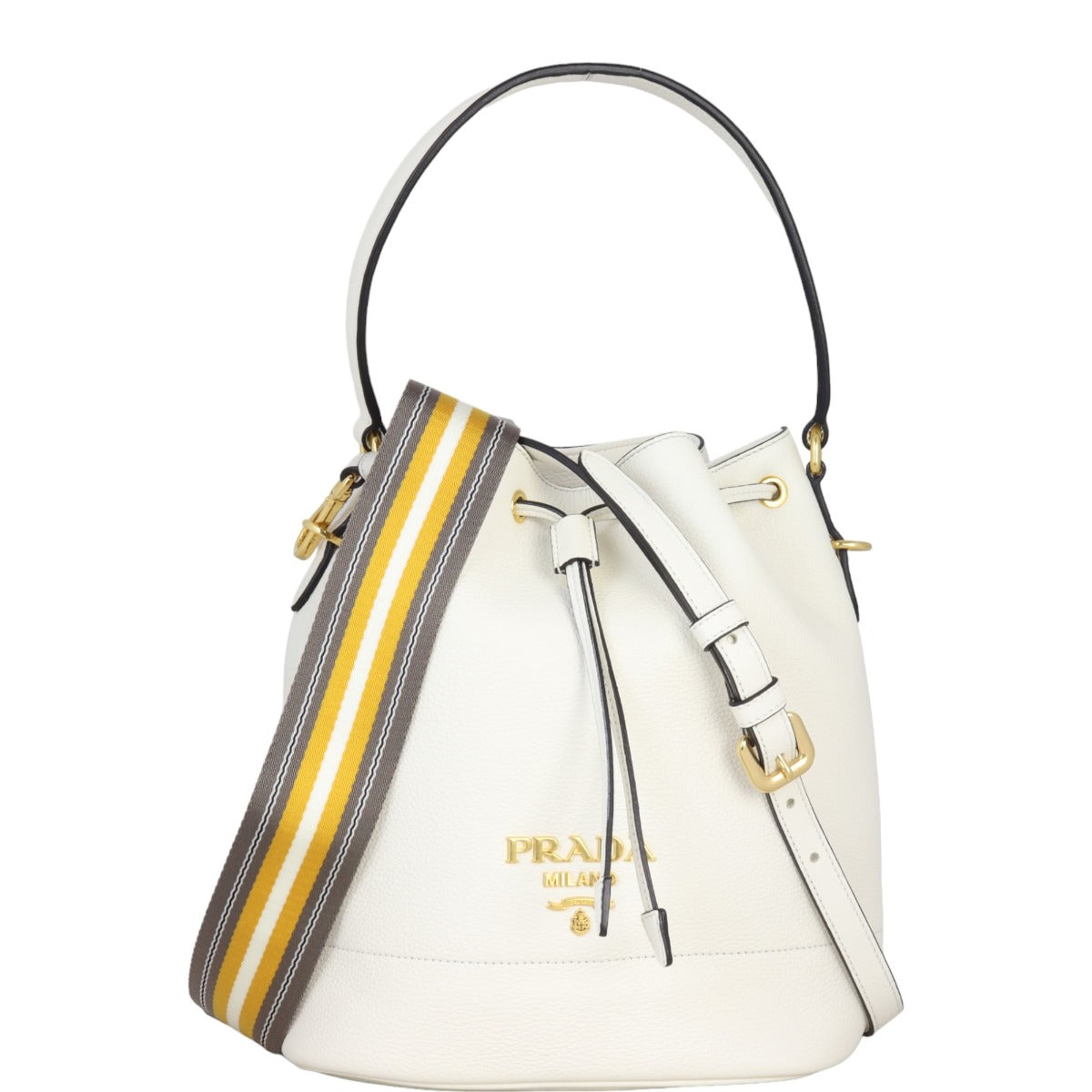 Prada Vitello Daino Bucket Bag