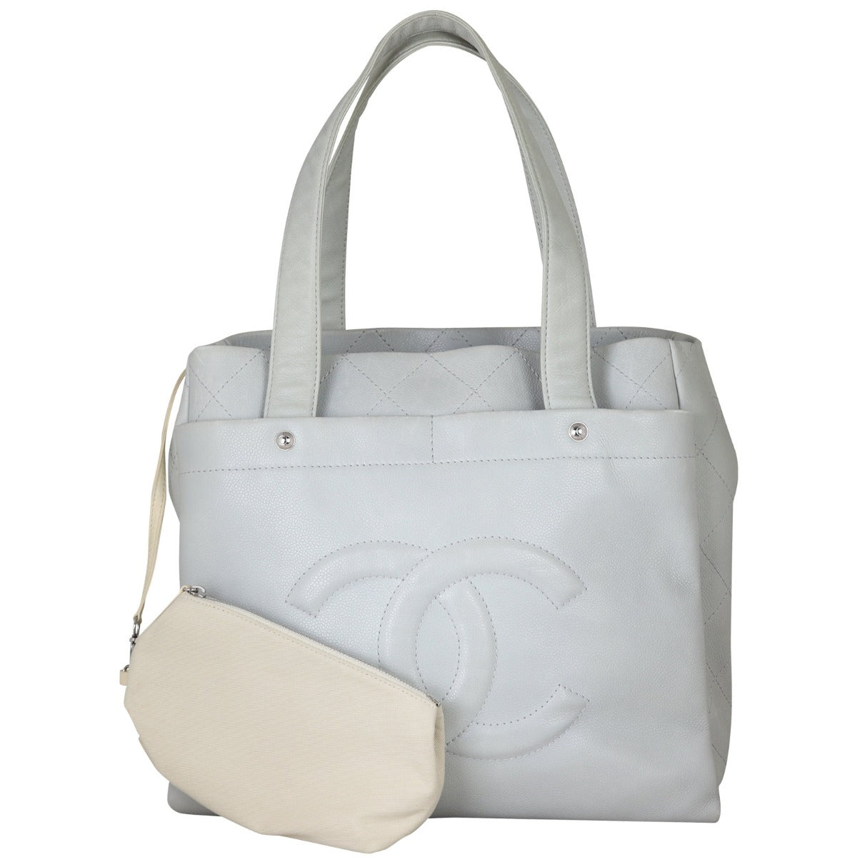 Chanel Ultimate Executive Tote Front With Pouch