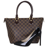 Louis Vuitton Saleya PM Damier Ebene Shoe