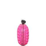Bottega Veneta Knot Lizard Trim Clutch