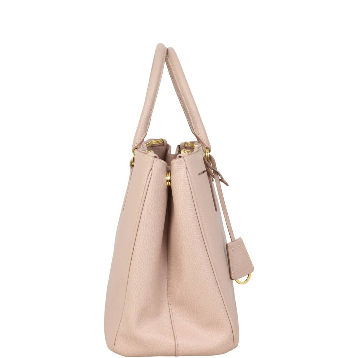 Prada Saffiano Lux Galleria Double Zip Tote Medium