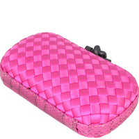 Bottega Veneta Knot Lizard Trim Clutch